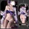 Sexy underwear Japanese geisha embroidery print butterfly tube top atmosphere kimono pure desire sexy nightgown