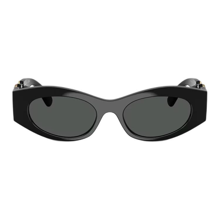 Versace Logo Cat Eye Sunglasses Women Sunglasses Black O4480U-OGB18751_ONUL