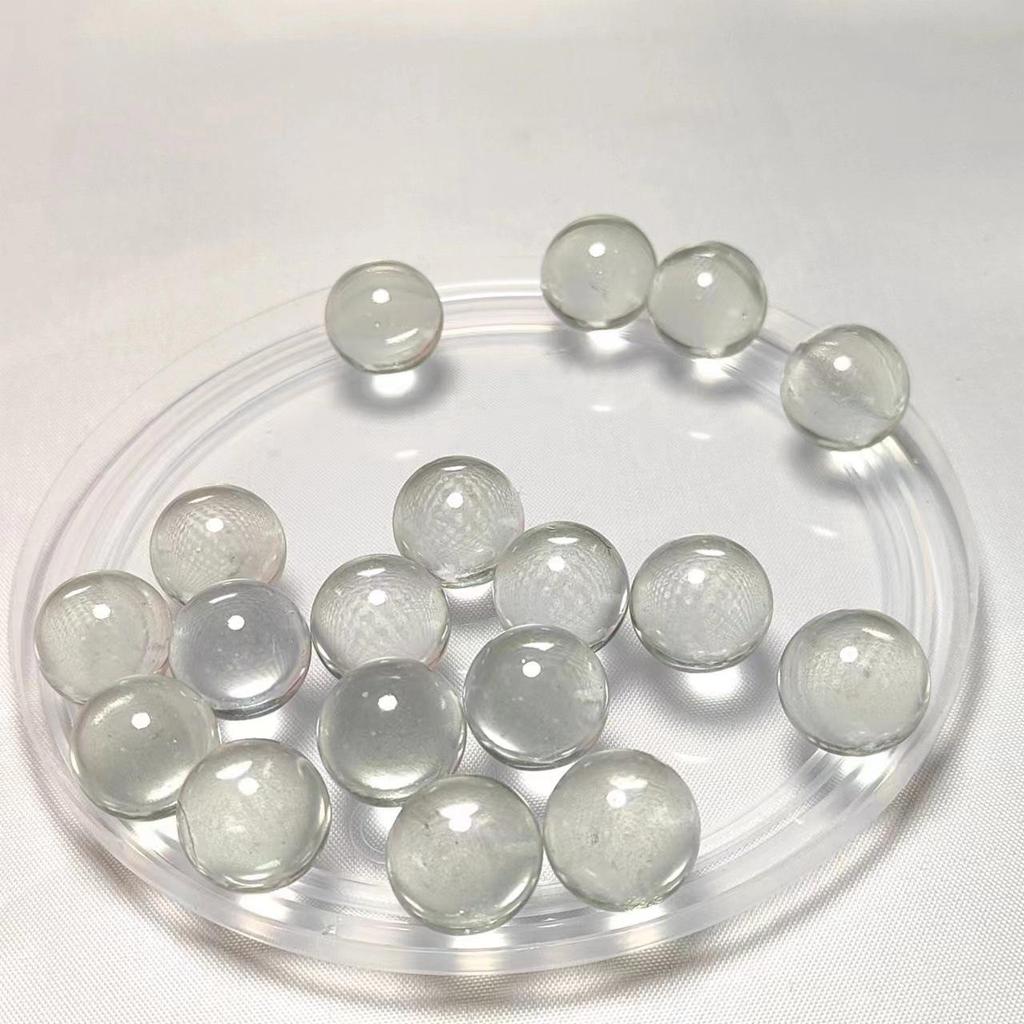 Colored Matte Frosted Glass Beads for Vase or Fish Tank Decoration