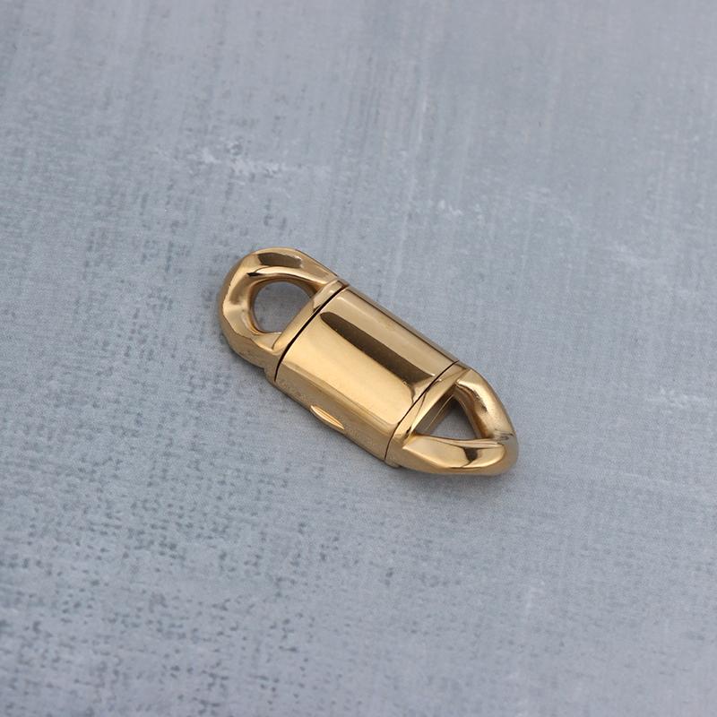 Edelstahl Cuban Link Kette Verschlüsse Schnalle Verbinder Für Hip Hop Kette Armband Halskette Schmuckherstellung Diy Zubehör