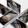 Kryt na telefon z tvrzeného skla pro iPhone Samsung Galaxy Infinix TPU Soft Edge Fashion Luxusní čínský styl nárazuvzdorný kryt