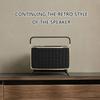 Speakers Holder, Gloss Acrylic Desktop Accessory with Vibration Damping for Authentics 300 Speakers
