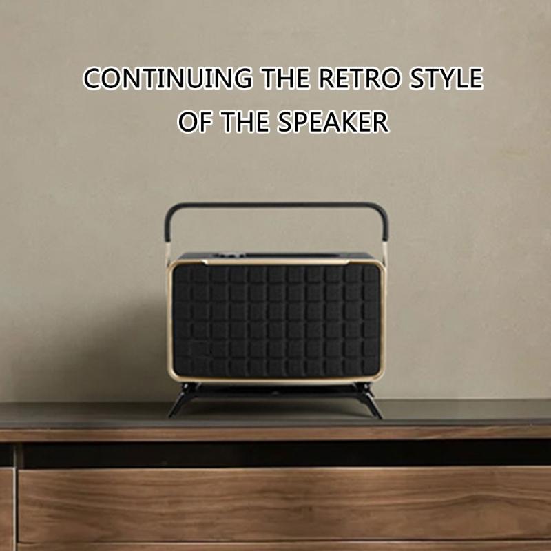 Speakers Holder, Gloss Acrylic Desktop Accessory with Vibration Damping for Authentics 300 Speakers