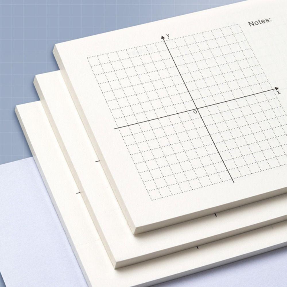 Tearable Notepad 64K Draft Book Minimalist Quadrant Drawing Paper Math Exercises