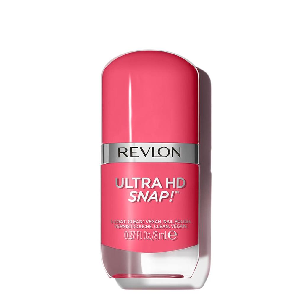 Revlon Ultra HD 009 No Drama Quick Dry Quick Dry High Coloring No Base or Top Coat Nail Color Nail Polish REVLON 8ml Snap! Required!