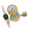 Argon Gas Regulator 0 To 3500psi Aluminum Alloy TIG Flow Meter Argon Gas Pressure Reducer