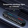 GVSW4 For BMW Temporary Parking Card Phone Number Plate Sticker Display Auto Accessories 1 3 4 5 6 7 Series M X1 X3 Performance Alpina
