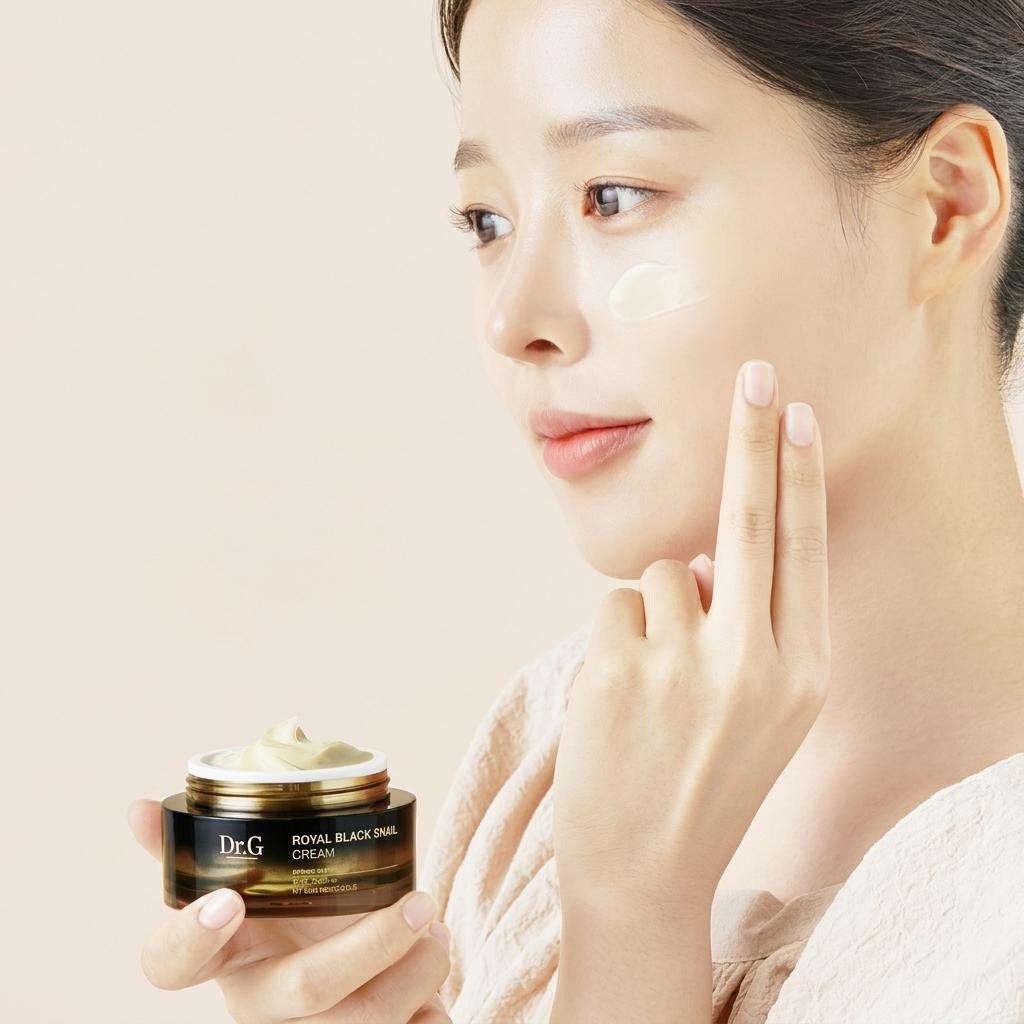 Dr.G Royal Black Snail Cream (50ml X 2) - [KOREAN SKINCARE] Premium Firming & Nourishing Moisturizer