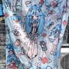 Anime Asuka Neon Genesis Evangelion Rei Ayanami Flannel Blanket Comfortable Keep Warm Office Nap Sofa Blankets Home Bed Linen
