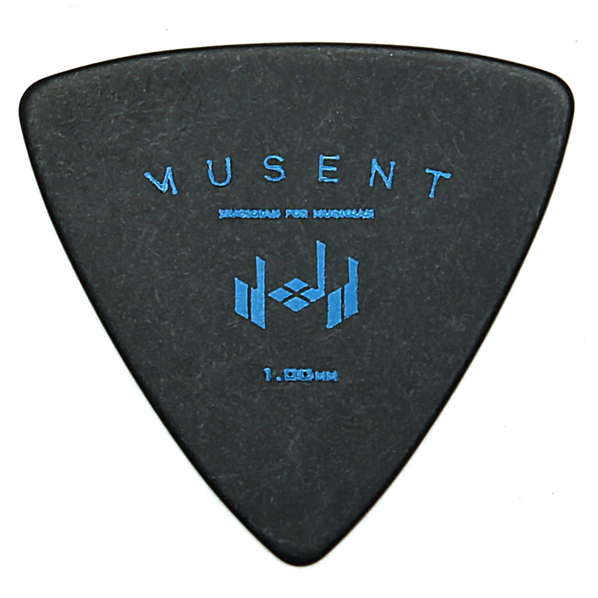 

Musent Standard Triangle Thick Pack of Onigiri Made in Japan Picks, 1.0mm 30, Shape, Polyacetal, MSNTRPK0010-NBK-30P-01 чёрный