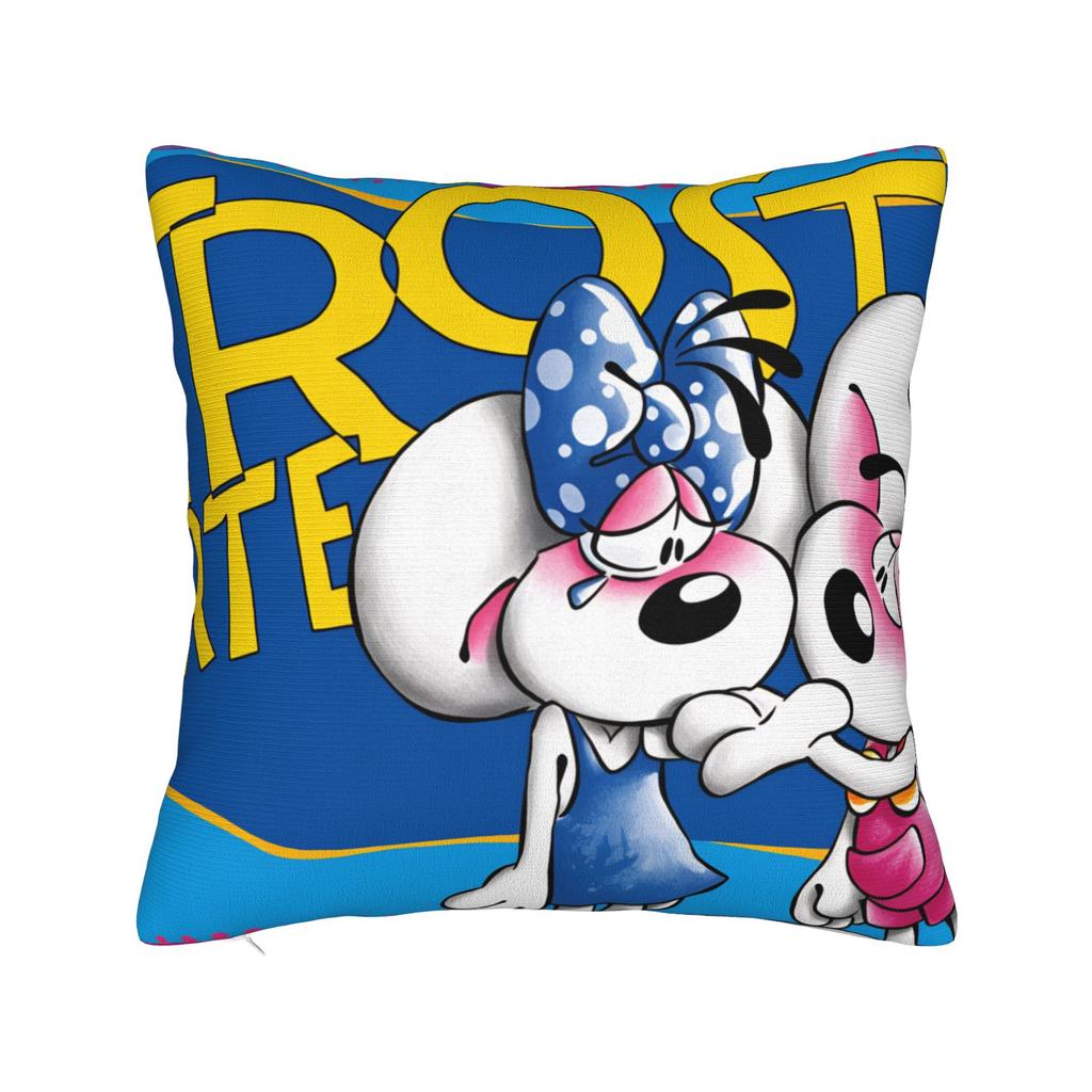 Comic Cartoons Diddl Pillow Case Soft Pillow Cover For Living Room Sofa Novelty Pillowcases