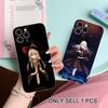 Wandering Witch Elaina Clear TPU Mobile Case for iPhone 17 16 15 14 13 12 11 X XR XS Air Pro Max Plus Mini Colorful Cover