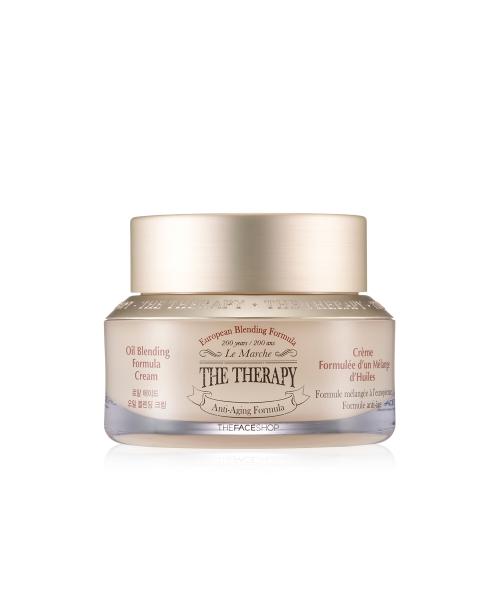 The Face Shop The Therapy Oil Blending Cream 50ml FREE
