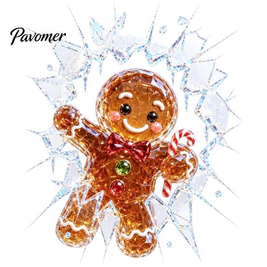 Seasonal Window Ornament 3D Christmas Clings, Removable No Residue Stickers, Santa Breaking Static Cling Decor Through Glass Wall Decals, Festive