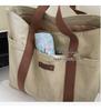 2025 Large Capacity Canvas Travel Handbag - Versatile Single Shoulder Bag for Commute, Casual Shopping, and Fashion.