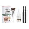 Long-Lasting Waterproof Eyebrow Dye Set  Semi-Permanent, Smudge-Proof, Easy To Apply with Nourishing Vitamin E & Natural Shades for Flawless, Long-Las