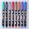 8 Color Metallic Watercolor Paint Marker Pen Permanent Art Drawing Markers for Artists Students DIY Craft Water Based Paint Pens