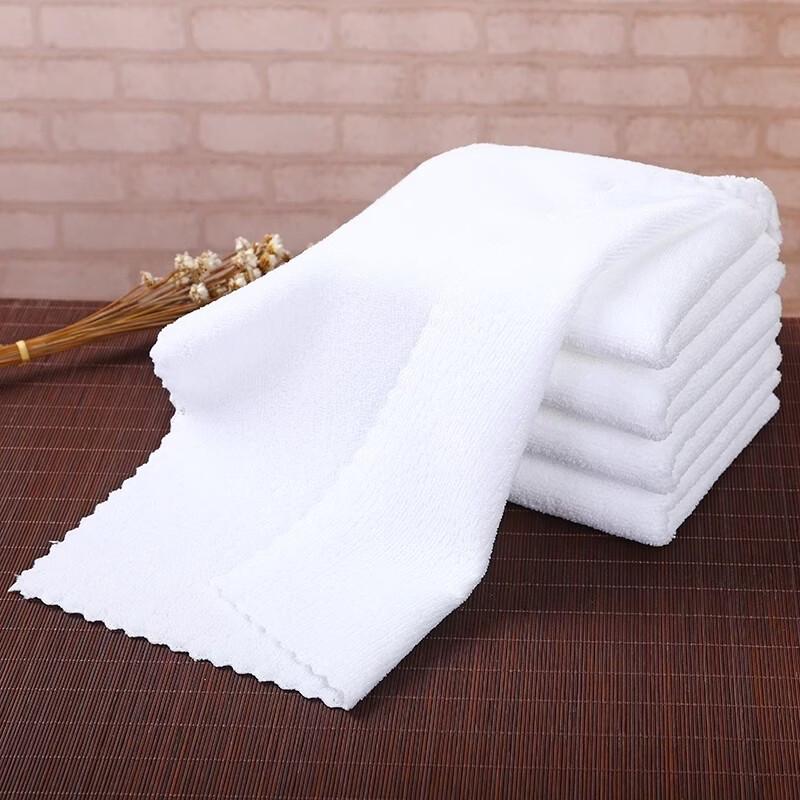 Thick Pure Cotton White Towel 3-Pack for Hotel & Spa