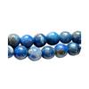 Wire of 86 Round Beads 4mm 4 Mm In Lapis Lazuli Lazuli