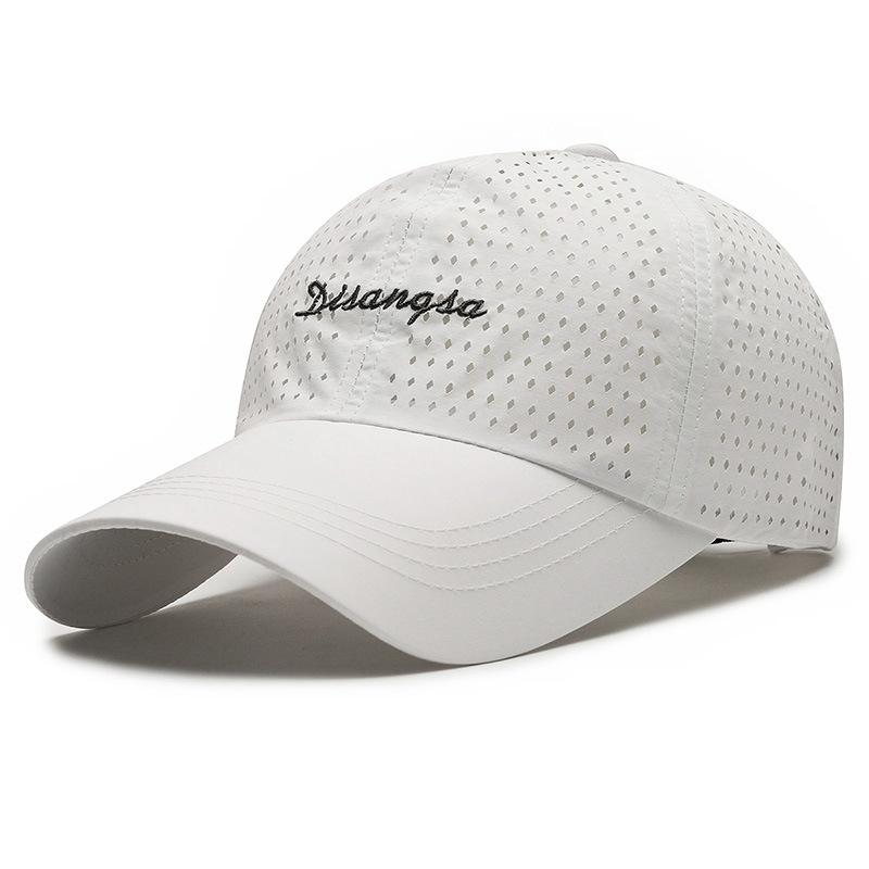 Summer Breathable Baseball Cap Men Sunscreen Sun Hat Embroidered Letter Quick-Drying Cap