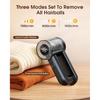 Fabric Shaver Electric Lint Remover Rechargeable Lint Shaver Digital Display Fabric Sweater Shaver 3 Speeds 6 Leaf Blades for Clothing To Remove