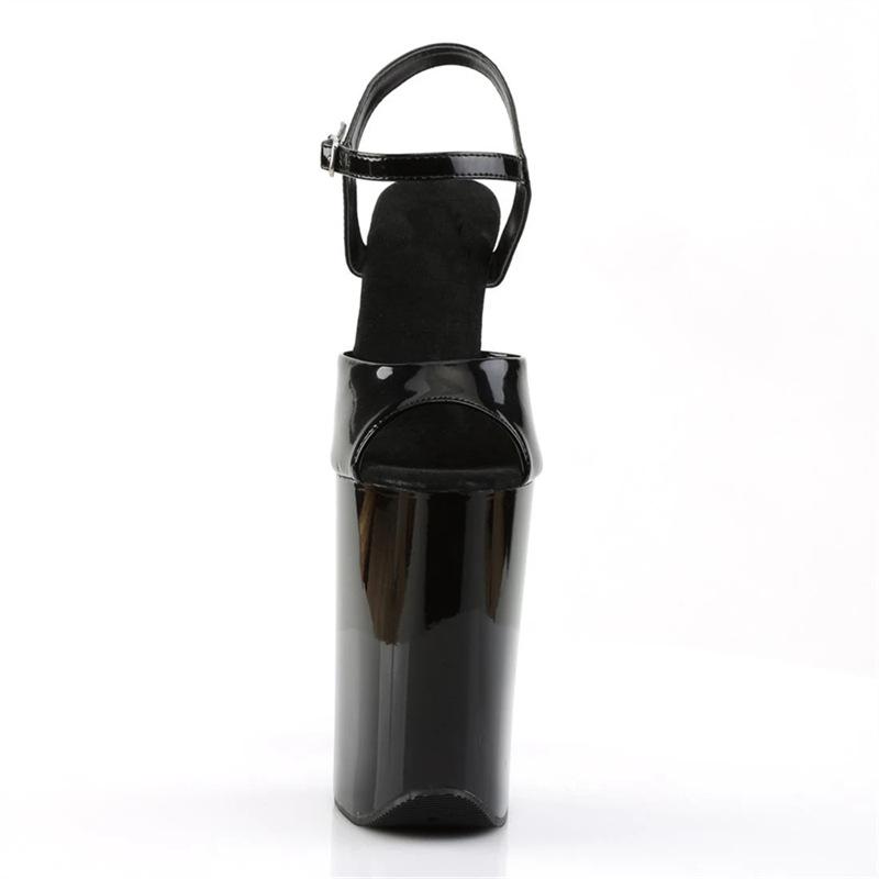 Sexy dámské taneční boty na tyč Lodičky Párty Klub Platforma Vysoké podpatky 23cm Boty Letní Sandály Stripper boty