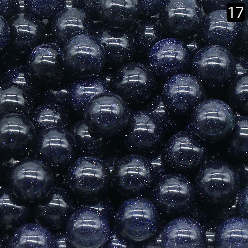 Perline Rotonde in Cristallo di Agata Senza Foro da 10mm - Materiale Semi-Prezioso per Gioielli Fai da Te