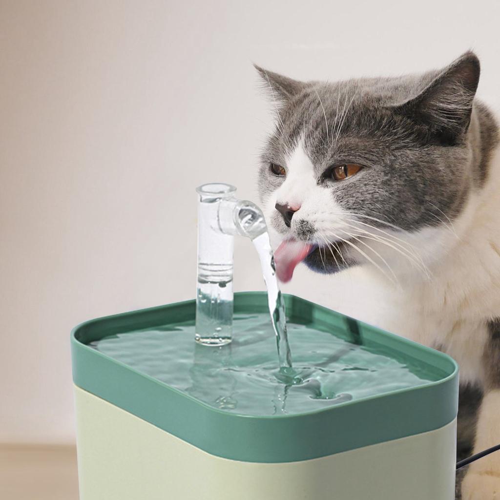 2L Capacity Pet Drinking Machine Automatic Circulation Filter Silent Automatic Water Feeder