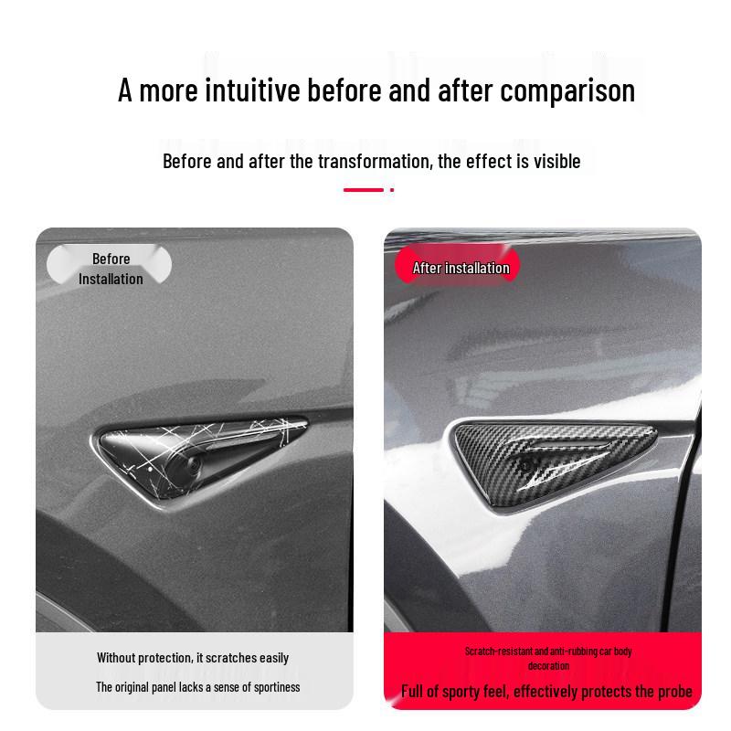 Tesla Model 3/Y/YL Camera Protective Side Fender Cover Accessories