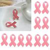 10 Pieces Pink Enamel Breast Cancer Awareness Charity