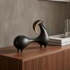 Goat Figurine Modern Sculpture Minimalist for Entryway, Art Collectors