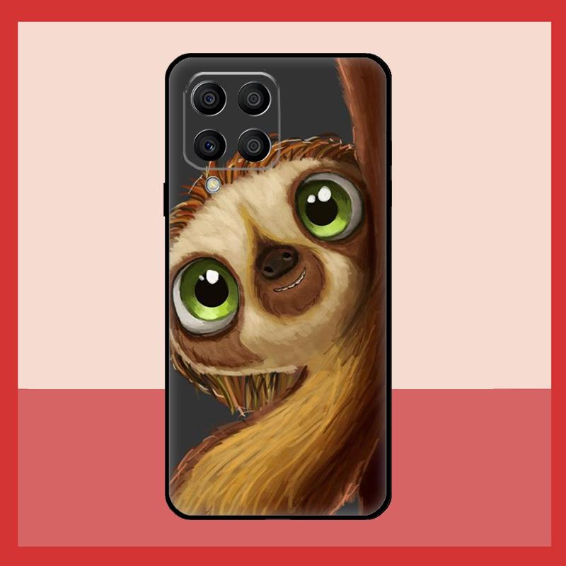 Funny Sloth Case For Samsung Galaxy M12 M52 M06 M16 M36 M56 M33 M15 M55 M31 M13 M14 M53 M32 M35 M34 M54