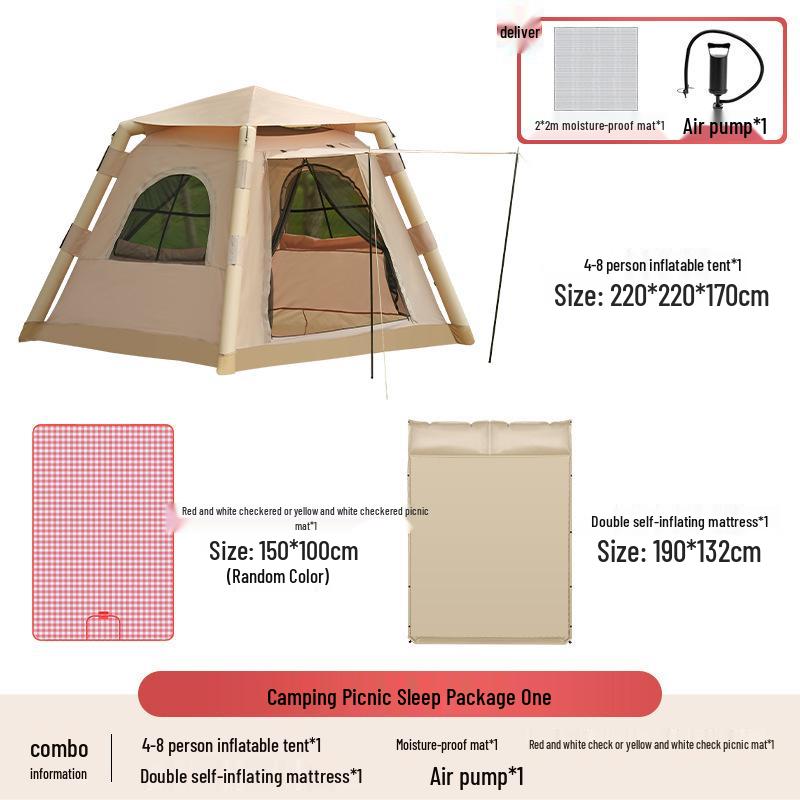 Fully Automatic Thickened Rainproof Oxford Cloth Portable Camping Tent