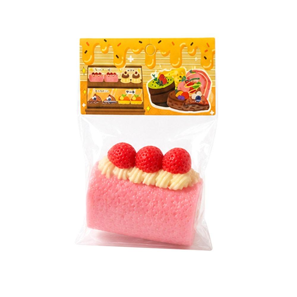 TPR Dessert Squishy Toy Soft Squeezable Squeeze Toy Fashion Squishy Pinch Le  Sensory Play