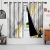 Marble Print Curtains Gold Silver Blue Purple Fluid Art Window Curtains Living Room Bedroom Modern Home Decor Blackout Curtain