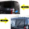 Car Rear Window Glass Armor Protective Frames Foldable Shelf Storage Rack For Land Rover Discovery 4 LR4 2010-2016 Accessories