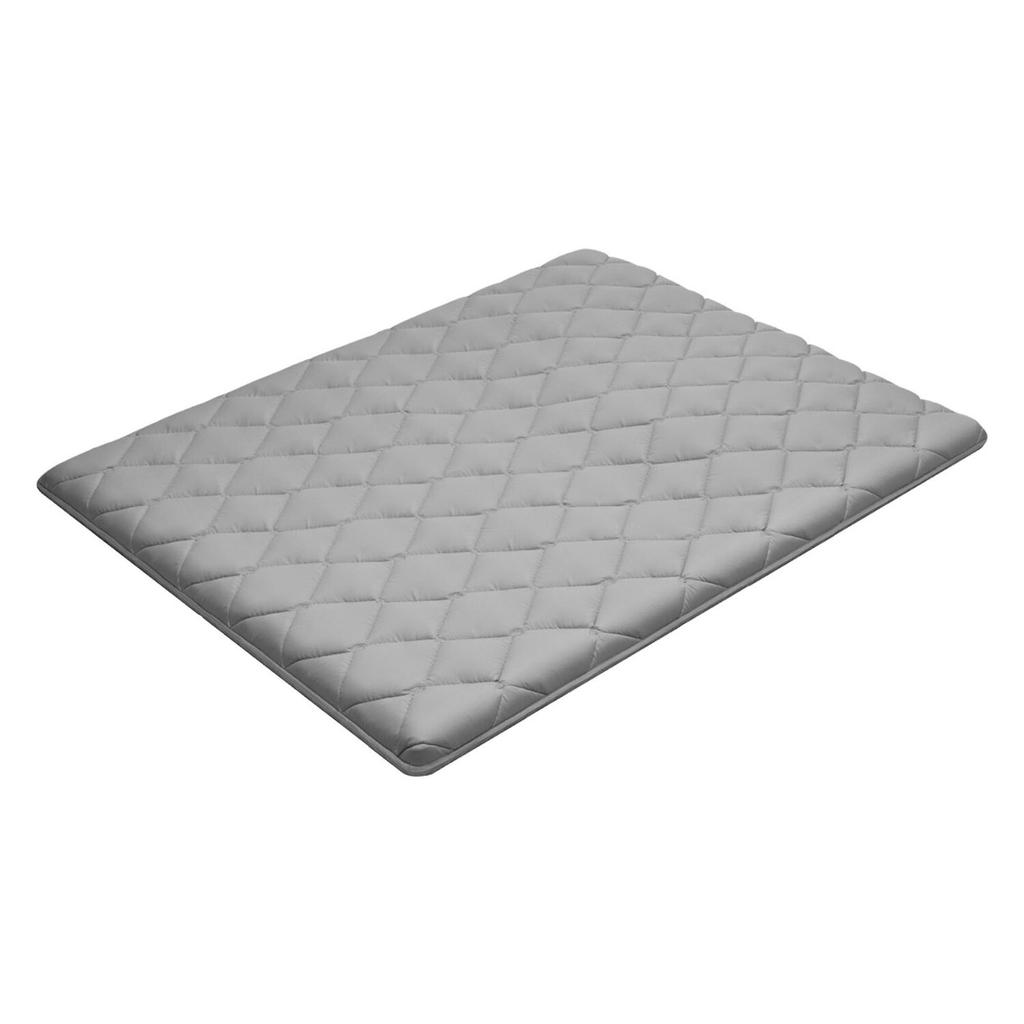 Japanese Tatami Mat, Queen Size Foldable Japanese Tatami Mattress, Futon Mattress with Storage Bag & Fastener, 9-Layer Floor Mat for Sleeping, Dorm,