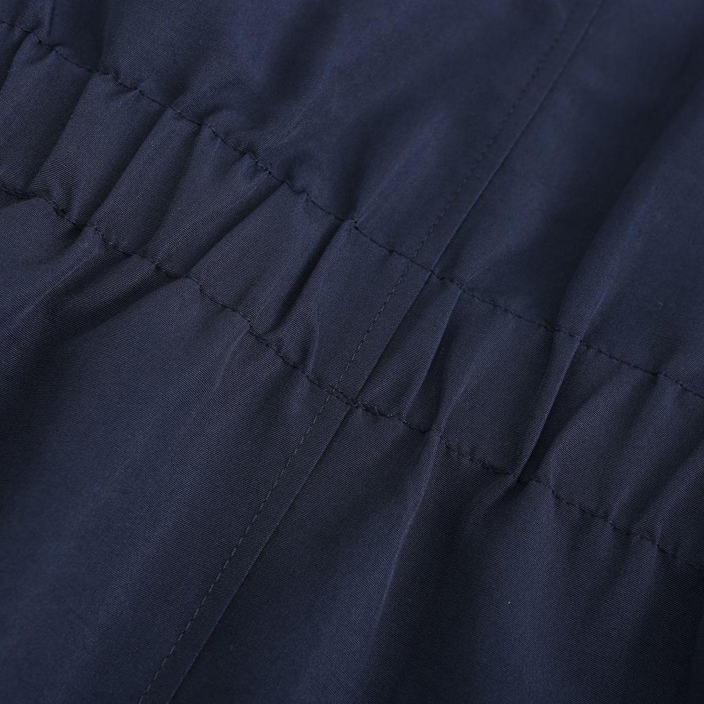 European Women's Hooded Lambskin Parka - Winter Warm Cotton Coat