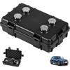 Magnetic Key Box Under Car Vehicles, Hide A Key Magnetic Under Car Key Holder Spare Key Hider, Waterproof Hidden Key Holder Case for Outdoor Travel,