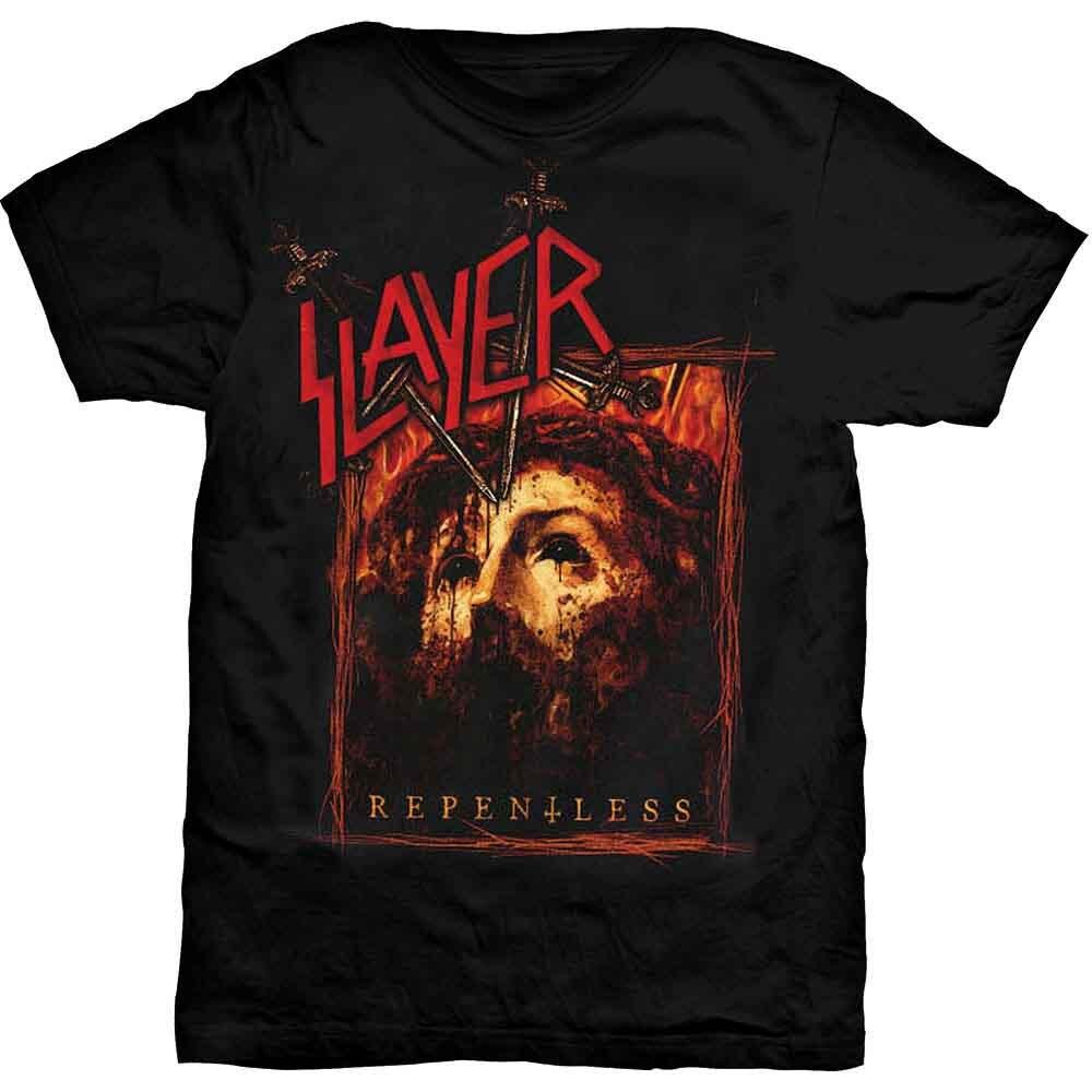 Slayer Repentless Rectangle T-Shirt Black New Unisex T-Shirt S
