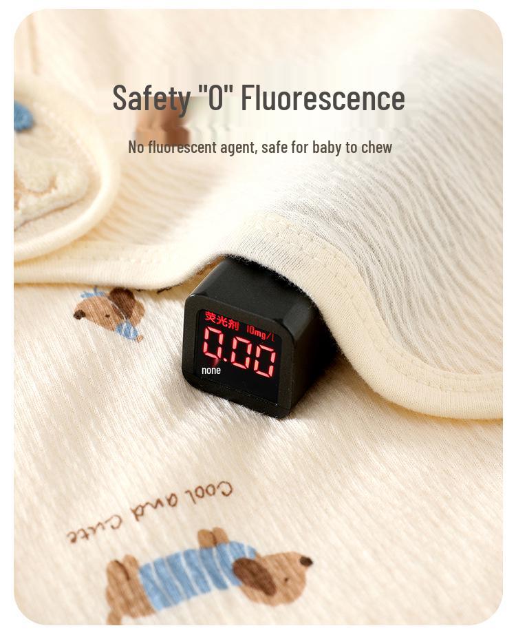 Newborn Baby Cotton Butterfly Romper Pajamas - Summer Thin Monk Suit