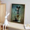 Disney Diamond Painting Dark themed Mickey Mouse 5D DIY Rhinestone Diamond Embroidery Cross stitch Home and Wedding Decoration