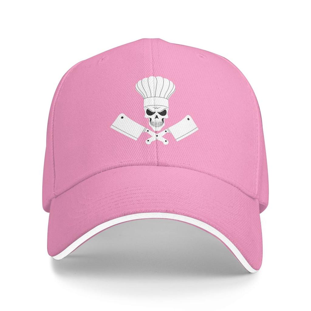 Unisex Baseball Hats Chef Skeleton Kitchen Knives Outdoor Streetwear Summer Sports Baseball Caps Hip Hop Cap Casquette Hats