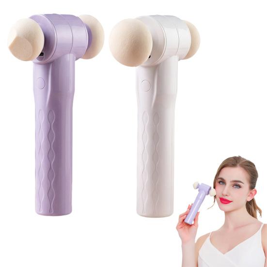 Professional Blush Application Tool Electric Makeup Sponge Applicator, High Frequency Vibration Foundation Puff, Quick Morning Device Precise And