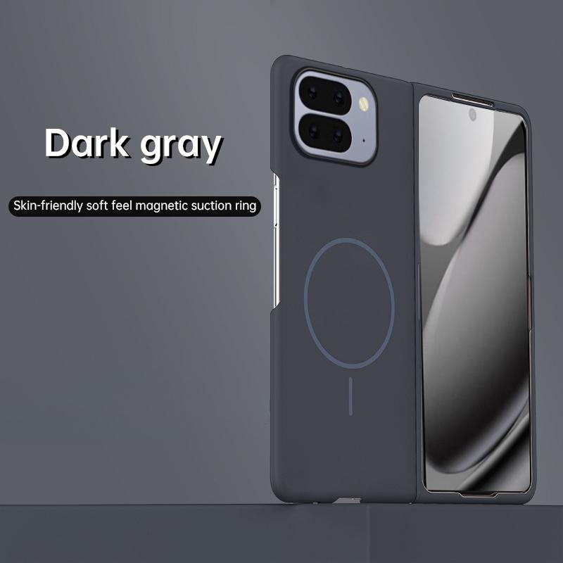 Ultra Thin Frameless Magnetic Shockproof Case For Google Pixel 10 9 Pro Fold Pixel Fold Wireless Charging Frosted Hard PC Cover