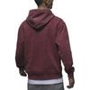 Jordan Logo Print Washed Knit Hoodie Men Tops Cherrywood-Red DR3088-680