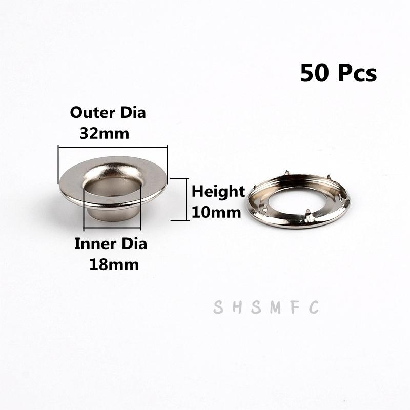 8mm-18mm Eyelet And Eyelet Punch Die Tool Set Metal Button For Leathercraft Clothing Shoes Belt Bag Grommet Handheld Metal Punch