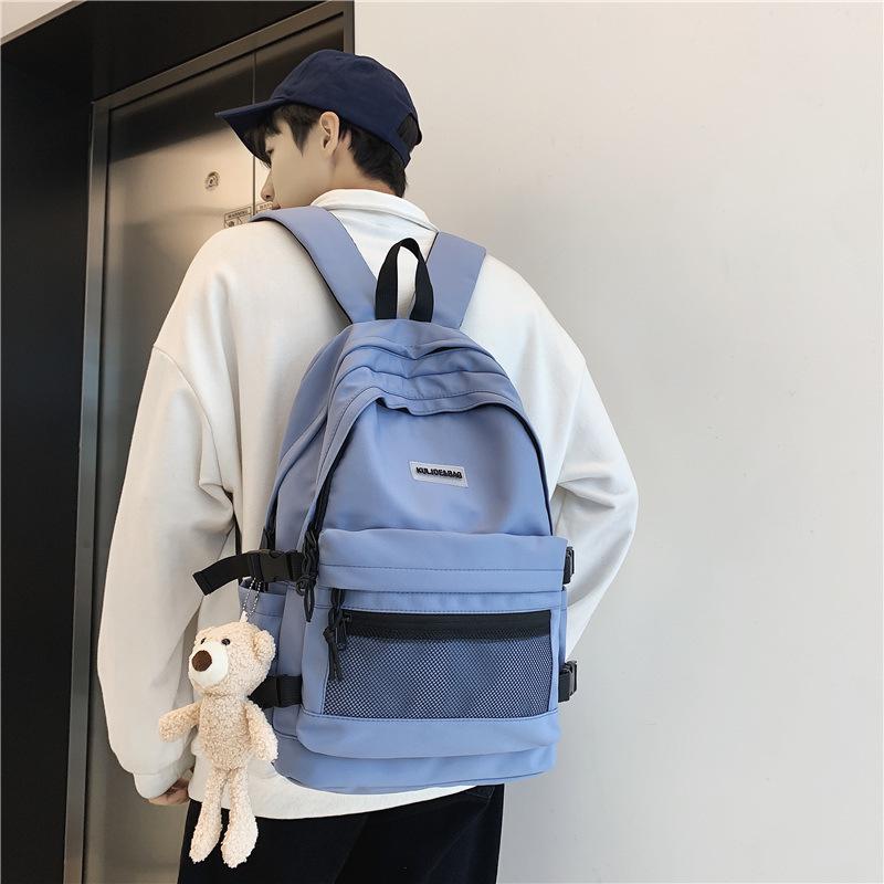 Schoolbag Large Capacity Backpack Men's New Japanese Versatile School Bag Male College Student Female High School Student Junior High School Student