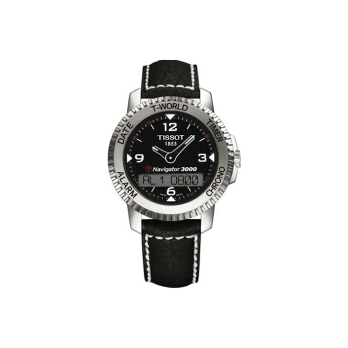 TISSOT Men s Tengzhi Infinity Collection Watch T96.1.428.52 Black Dial