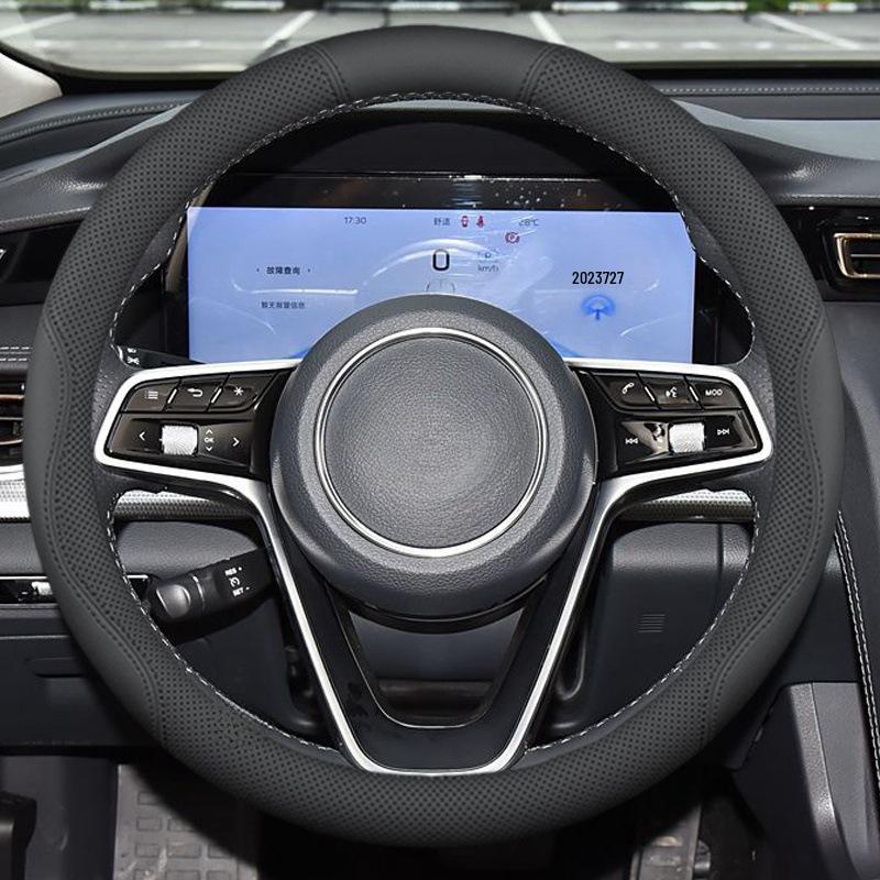 Ideale L7/L8/L9/MEGA/ONE Lenkradabdeckung: Antibakteriell, Fleckenabweisend, Atmungsaktiv, Ultradünn, Original-Autofarbe